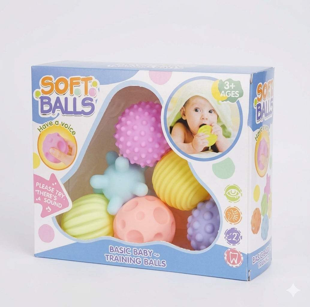 Multi-Textured Baby Bath Water Play Balls
