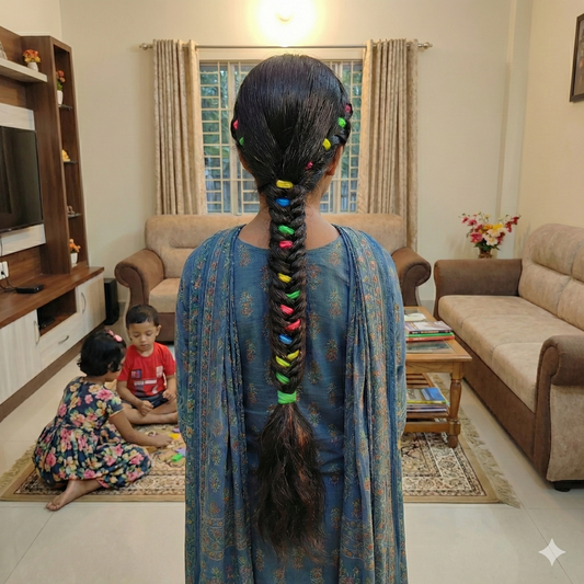 Gentle-Hold Premium Elastic Bands - The Ultimate Colorful Toddler Collection