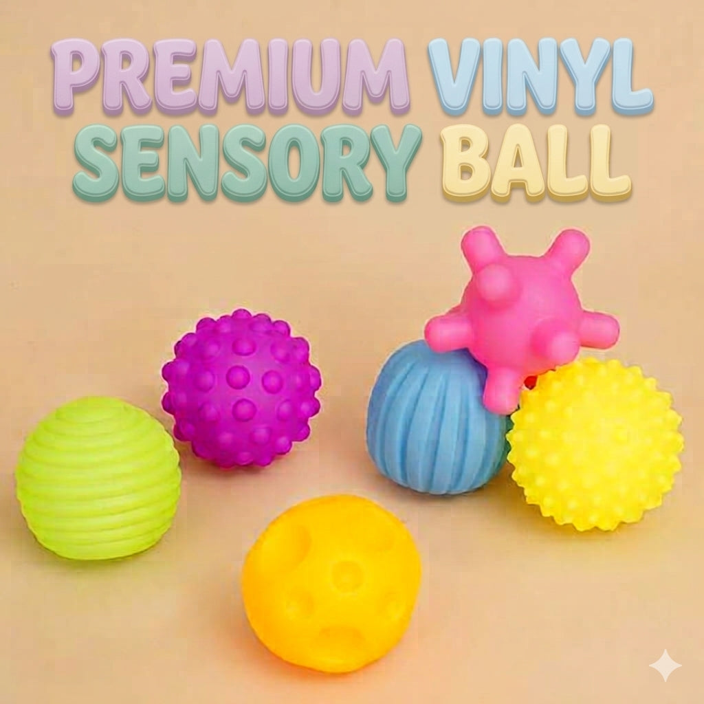 Multi-Textured Baby Bath Water Play Balls