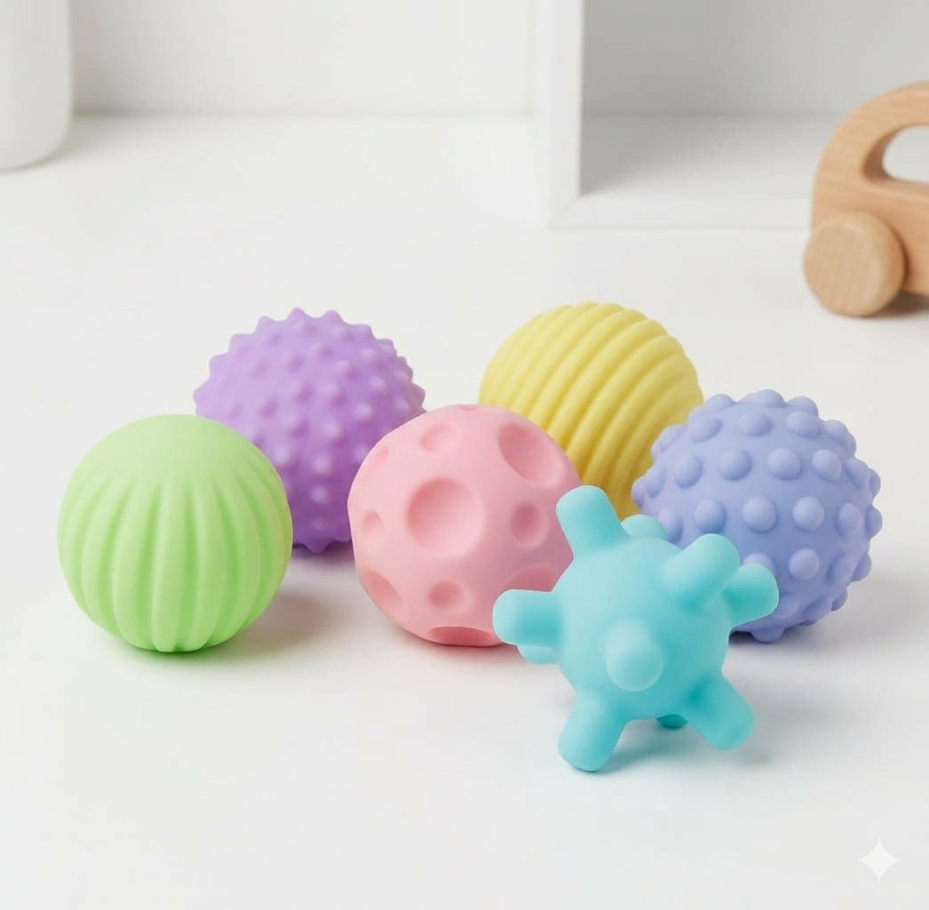 Multi-Textured Baby Bath Water Play Balls