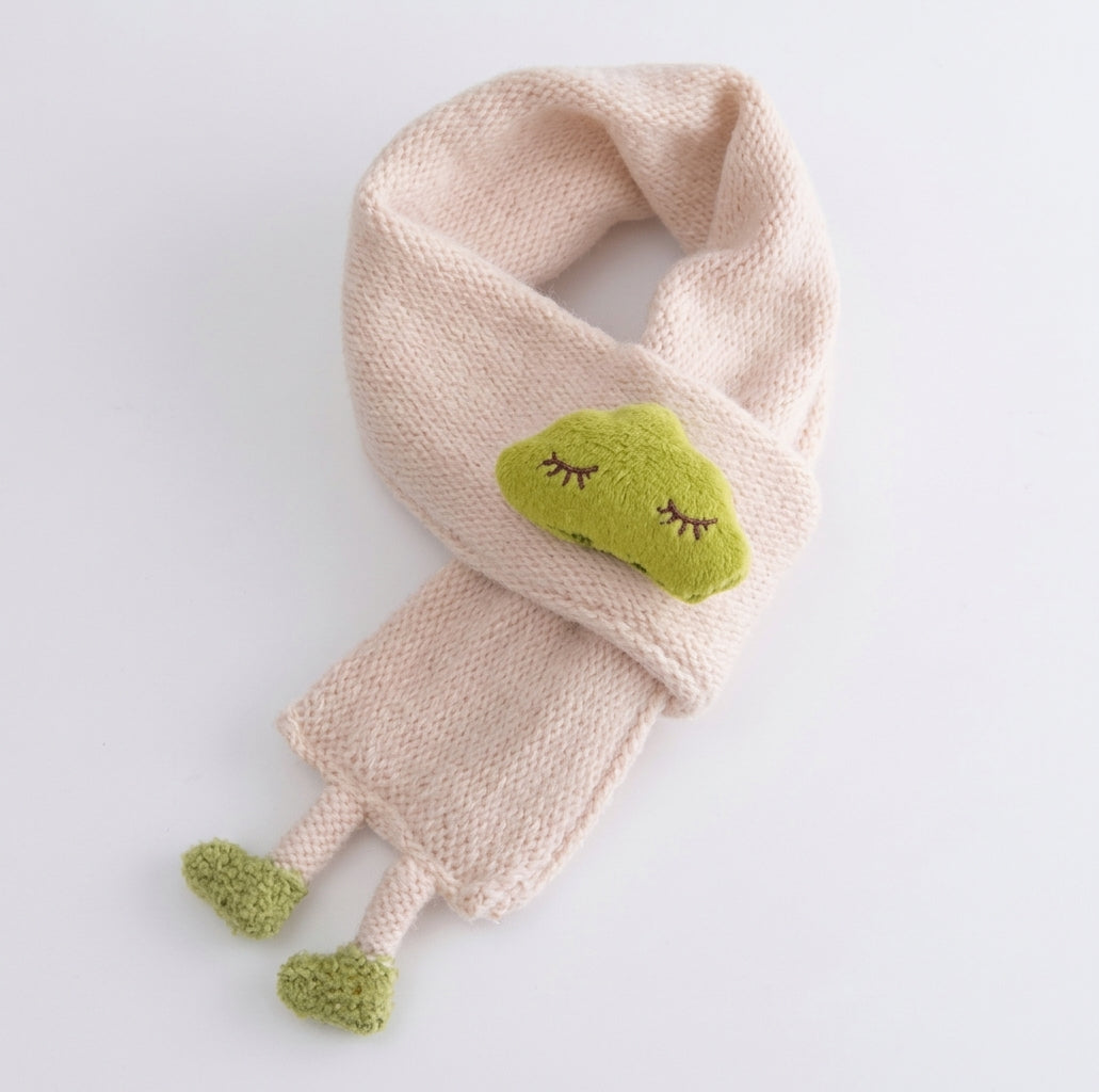 Kids Knitted Winter Muffler | Soft Fleece Warm Neck Wrap for Toddlers