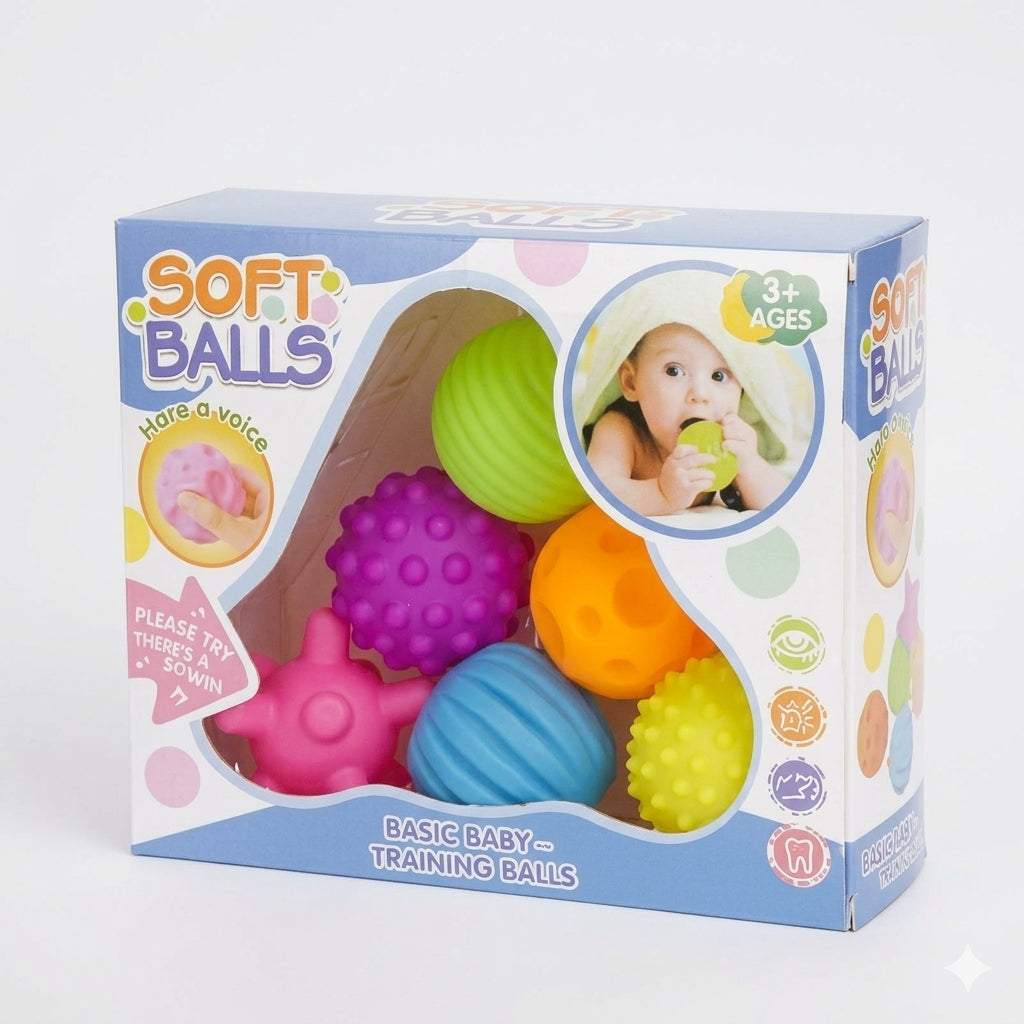 Multi-Textured Baby Bath Water Play Balls